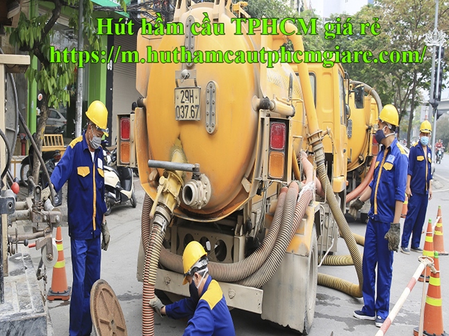 Công ty môi trường Quang Anh chuyên hút hầm cầu TPHCM giá rẻ