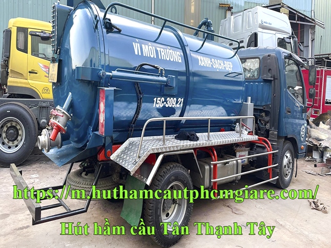 Hút hầm cầu tại xã Tân Thạnh Tây Củ Chi, TPHCM mới nhất