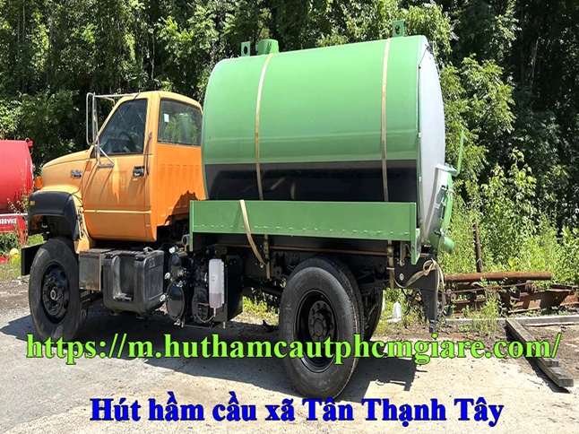 Hút hầm cầu tại xã Tân Thạnh Tây Củ Chi, TPHCM mới nhất